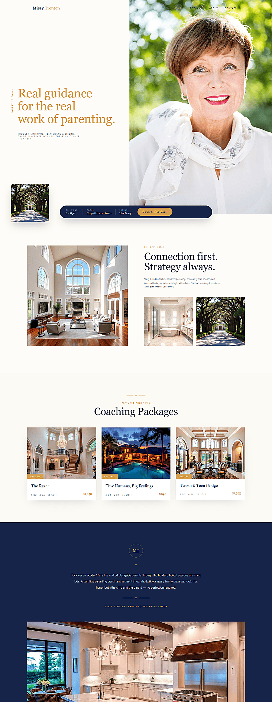 Catering website design — Event bookings Catering custom website design by Three Day Launch — Event bookings
