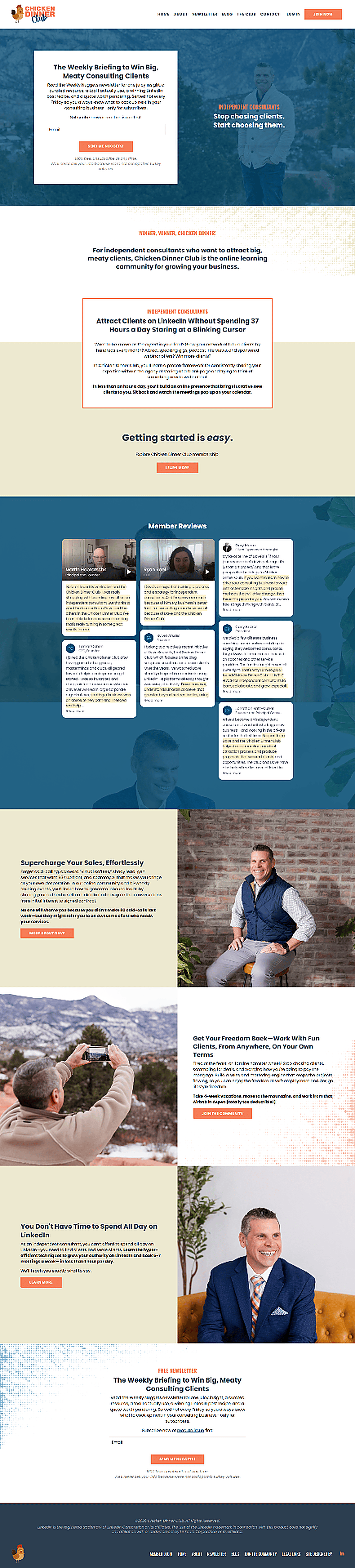 Med Spa website design — Booking-driven Med Spa custom website design by Three Day Launch — Booking-driven